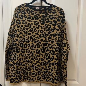 Leopard Print Sweater